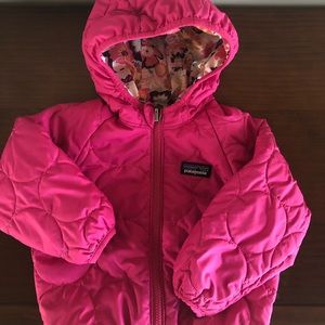 Patagonia puff ball reversible jacket 18-24 mos